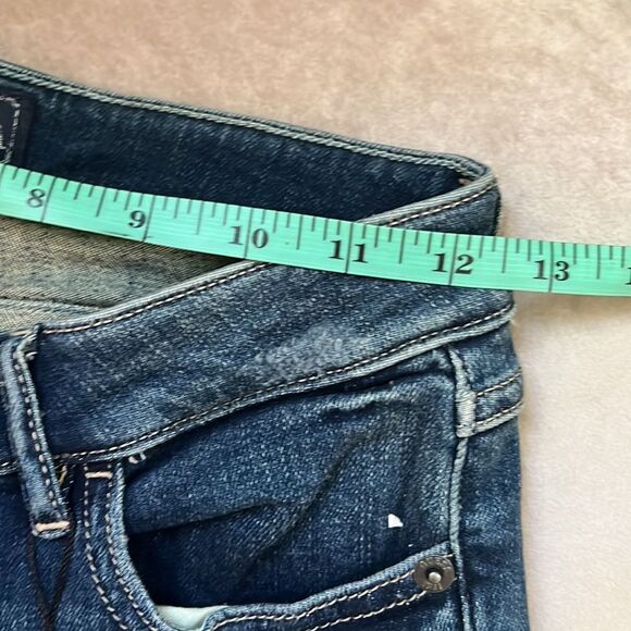 *Guess* NWT Sz 25 1981 Stretch Ankle Zip Crop Ankle Jeans - Picture 12 of 14